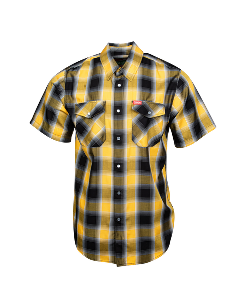 SENTINEL BAMBOO SHORT SLEEVE BUTTON UP - MENS